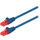Cable UTP Cat6 Patchcable Goobay 0.5m Blue/Red