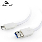Cable Data-Charger USB 3.0 To USB Type-C 3m White