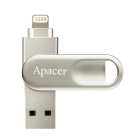 USB Flash Drive Apacer AH790 3.1 & Lightning 64GB Silver