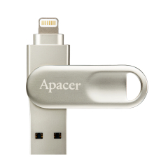 USB Flash Drive Apacer AH790 3.1 & Lightning 32GB Silver