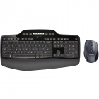 Set Keyboard & Mouse Wireless MK170 Black