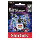 Κάρτα Μνήμης Sandisk Exrteme microSDXC U3 4K 32GB