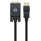 Cable DisplayPort To VGA CAB-DP056 1080p 1.8m Black