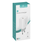Charger Adaptor Travel Type-C PT-1026 30W  White