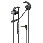 Earphones Awei With Mic ES-180I 3.5mm 1.2m Black