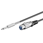 Cable XLR (F) To 6.3mm (M) 5m