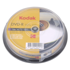 DVD-R Kodak 16x 4.7GB Printable 10pack Cakebox