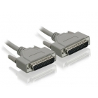 Cable RS232 25 Pin M/M 3m Grey
