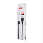 Cable Charger-Data Lightning XO NB103 2.1A 1m Black