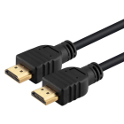 Cable HDMI 15+1 (M) To HDMI (M) 15+1 Gold Plug 1m Black