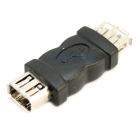 Adaptor Powertech USB 2.0 (F) To USB 2.0 (F) Black