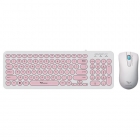 Set Keyboard & Mouse Wired Alcatroz Jellybean U2000 Wh/Pink