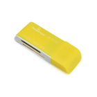 Mini Card Reader Powertech Usb Yellow