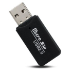 Card Reader USB Mini SD Powertech PT-893 Black