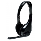 Headset Wired Powertech PT-734 2 x 3.5mm 1.8m Black