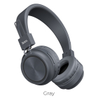 Headphone Hoco W25 Bluetooth V5.0/TF Card/3.5mm Grey