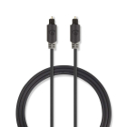Cable TosLink Nedis Male TosLink Male 3m