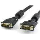 Cable DVI-D 24+1-pin (M) To DVI-D 24+1-pin (M) 1.5m Black