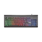 Gaming Keyboard Wired Zeroground TOROMI RGB Black