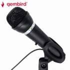 Desktop Microphone Gembird MIC-D-04 With Desk-Stand Black