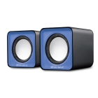 Speaker Element SP-10B V2.0 5WRMS 3.5mm+USB Blue