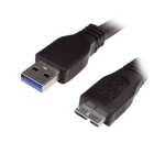 Cable USB 3.0 To Micro USB-B 3.0 High Speed 1m Black