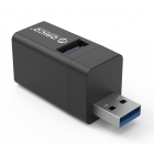 USB Hub Mini Orico 1xUSB 3.0 2xUSB 2.0 Black