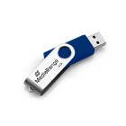 USB Flash Drive 2.0 MediaRange 4GB Blue/Silver