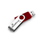 USB Flash Drive 2.0 MediaRange 4GB Red/Silver