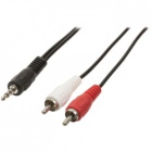 2x RCA Male Cable VLAP 22200B 3.00