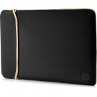 Sleeve HP Neoprene Reversible 15.6  Black/Gold