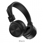 Headphone Hoco W25 Bluetooth V5.0/TF Card/3.5mm Black