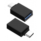 Adaptor USB 3.0 (F) To USB Type-C (M) Black