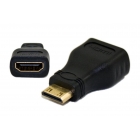 Adapter Mini HDMI M - HDMI 19pin F