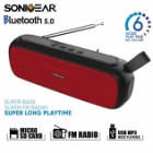 Sneakers Sonic Gear Bluetooth 5.0 Super Bass Fm Radio B.Red