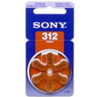 Μπαταρίες Ακουστικών Βαρηκοίας 312 Sony