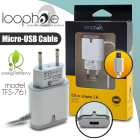 Charger Travel Adaptor Extra USB Micro-B 2.1A TFS-761
