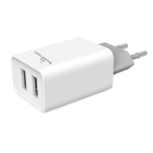 Charger Adapter PT-778 2x USB 5V 2.1A White