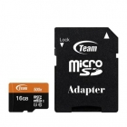 Κάρτα Μνήμης TeamGroup Micro SDHC 16GB C-10SD SD Adaptor