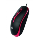 Mouse Wired Powertech 1600dpi Red/Black