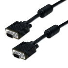 Cable VGA HD M-M 15pin 3m 2*F