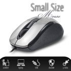 Mouse Wired Smaill Size 1000dpi Silver