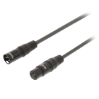Cable Sweex 3pin XLR Female to 3pin XLR Male 0.5m