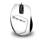 Mouse Wired Element MS-30W 1200dpi White