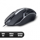 Gaming Mouse Wired Slide 1000dpi Black