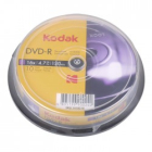 DVD-R Kodak 16x 4.7GB 10Pack CakeBox