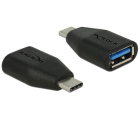 Adaptor Delock USB Type-C To USB 3.1 SuperSpeed Black