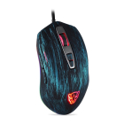 Gaming Mouse Wired Motospeed V60 Blue/Black With Colour