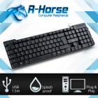 Keyboard Wired R-Horse FC-513 Black