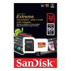 Κάρτα Μνήμης Sandisk 32GB Extreme microSDHC U3 V30 A1